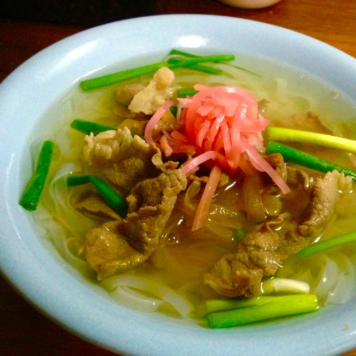 5分で出来る 余った牛丼で 牛肉のフォー レシピ 作り方 By うみ ひま 楽天レシピ